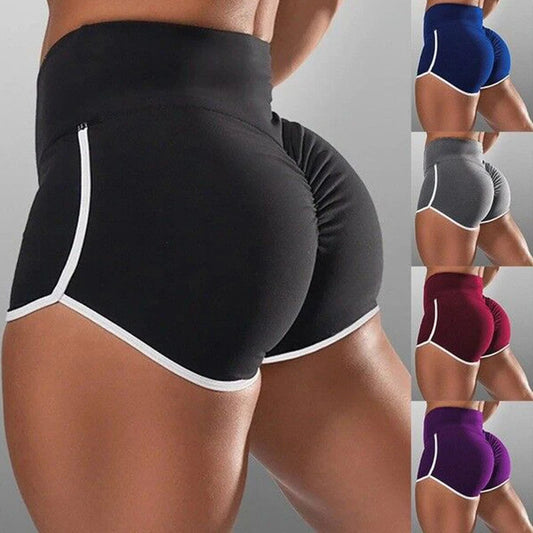 High-Waist Scrunch Butt Workout Shorts – Quick-Dry & Stretchy